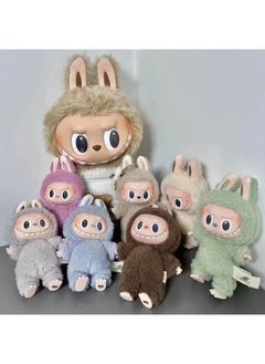 Generic Running Code Special LABUBU Plush Doll Clothes Vinyl Doll Macaron Blind Box Pendant Hand Gift-Color:Designated Model  - Image 4