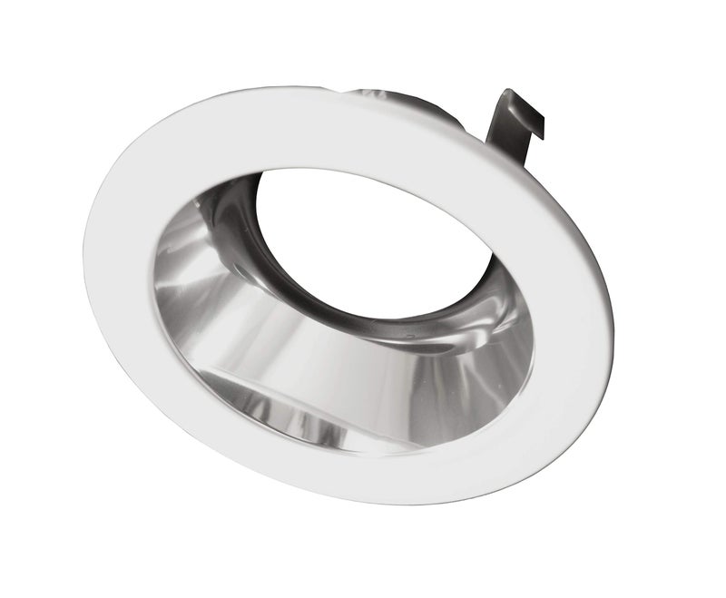 NICOR Lighting 4 in. White Specular Recessed Cone Trim (19504) - Image 1