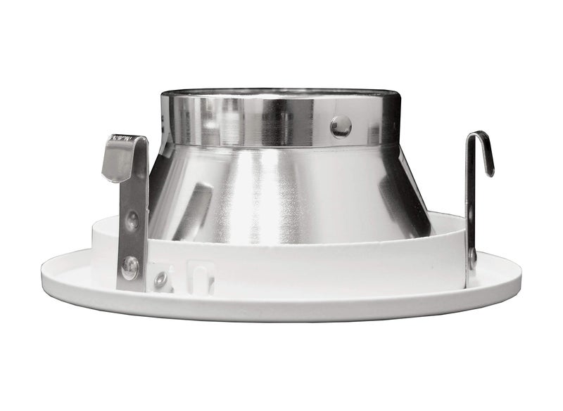 NICOR Lighting 4 in. White Specular Recessed Cone Trim (19504) - Image 3