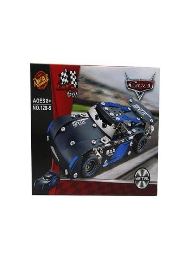 Car Construction Building Set, Metal Assembly Car Model Kit, Educational Toy