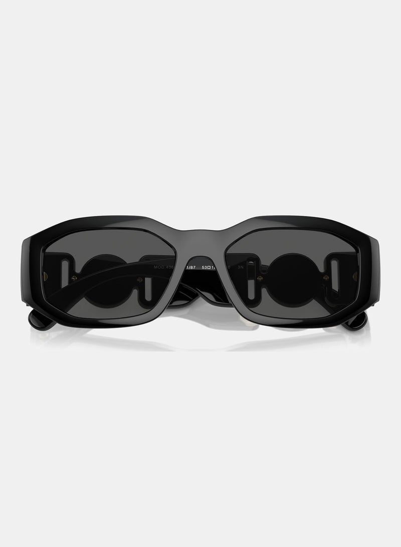 VERSACE Unisex Full Rim Irregular Sunglasses 0VE4361 - Image 4