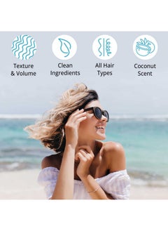 Beauty by Earth Sea Salt Spray For Hair Men & Women Dry Texture Spray For Hair Wavy Hair Products Texturizing & Volumizing Spray Hair Texture Spray Curl Spray Beach Waves Spray Hair Spray  - Image 4