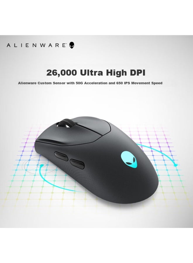 Alienware Aw720m Black Myth： Wukong Gaming Mouse, Tri-mode Wireless Bluetooth, High-end E-sports Mouse, Long Battery Life, 26000 High Dpi, Tri-mode, Ultra-long Battery Life, 8 Customizable Buttons - Image 2