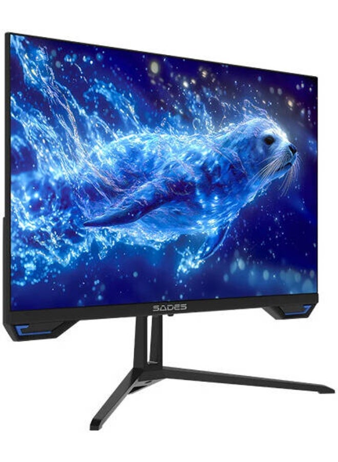 Sades SL-Sealion PLUS 24" Flat IPS Gaming Monitor, 165Hz, 1ms MPRT, Adaptive Sync, Black - Image 2