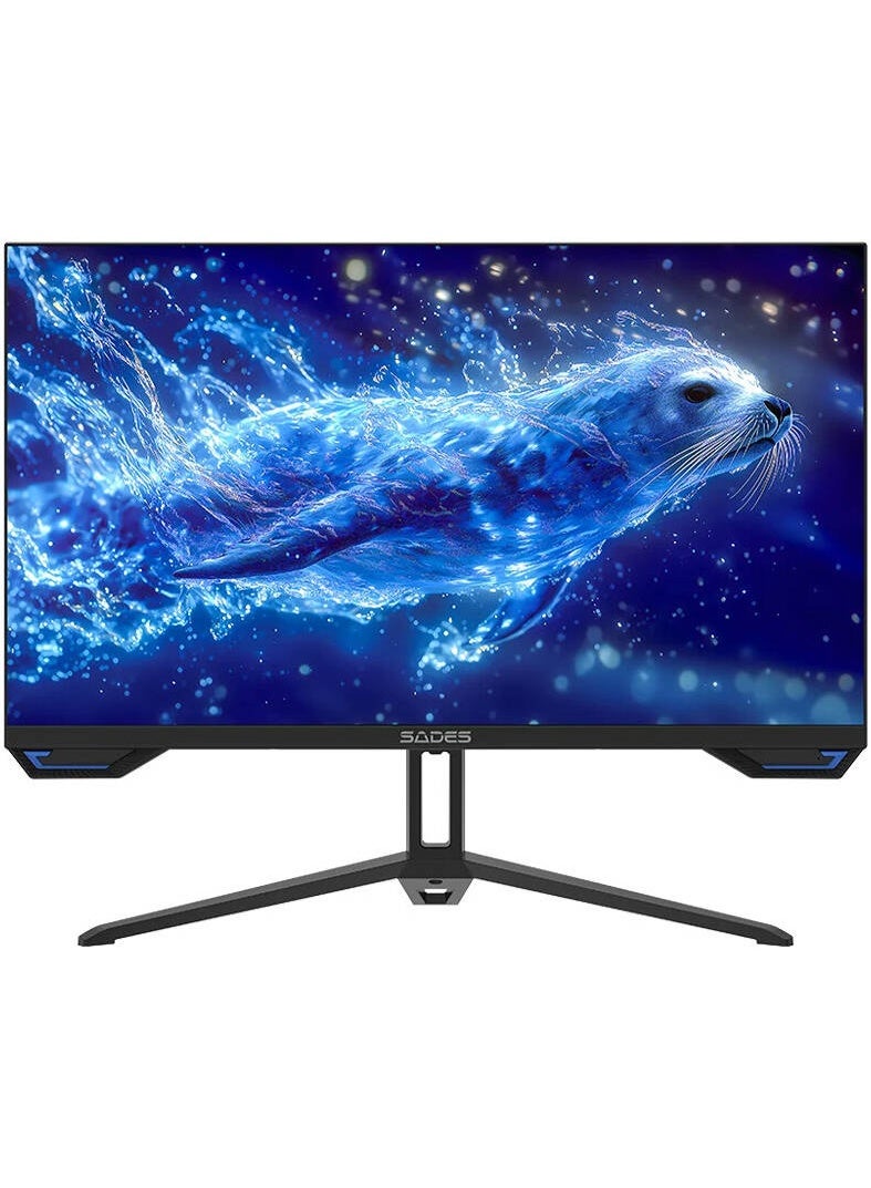 Sades SL-Sealion PLUS 24" Flat IPS Gaming Monitor, 165Hz, 1ms MPRT, Adaptive Sync, Black - Image 1