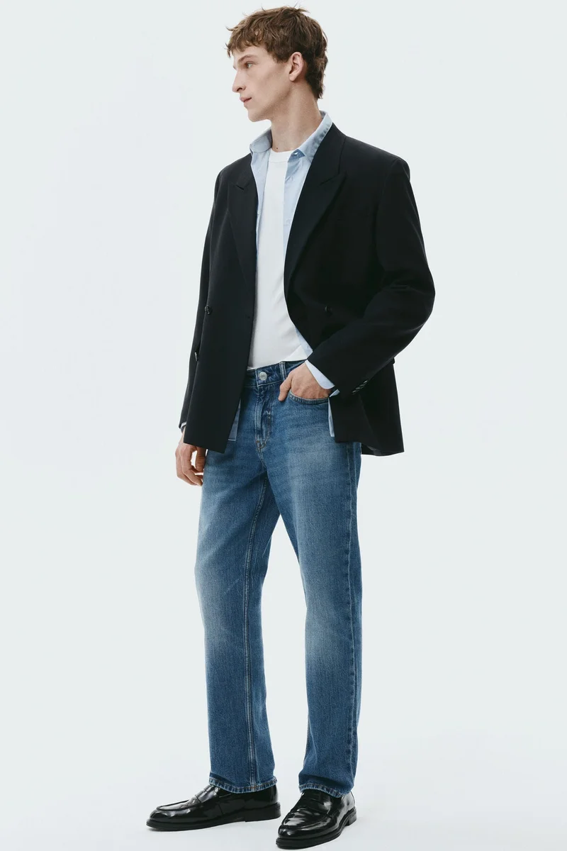 H&M Straight Regular Jeans