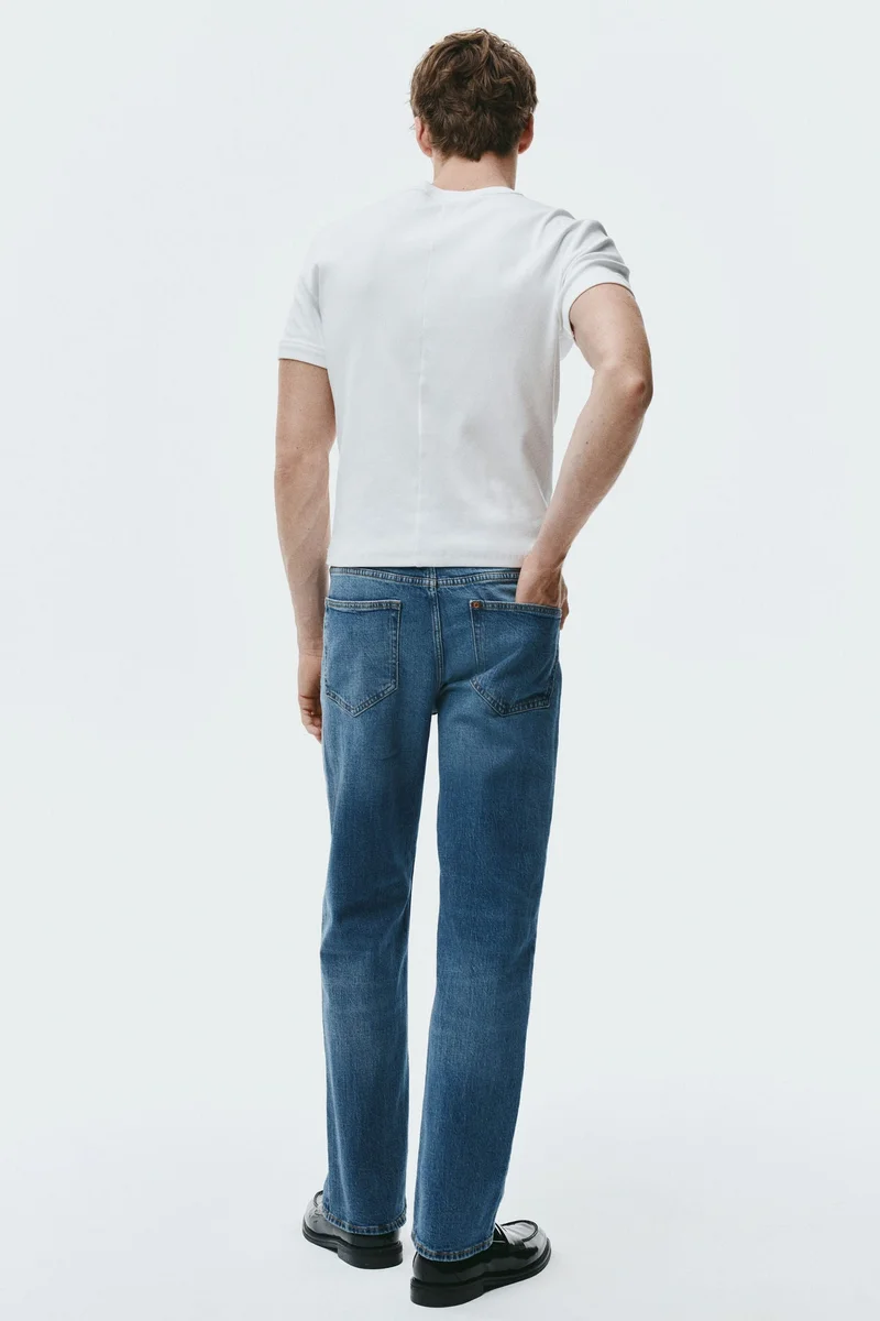 H&M  Straight Regular Jeans for Men | Best Price UAE