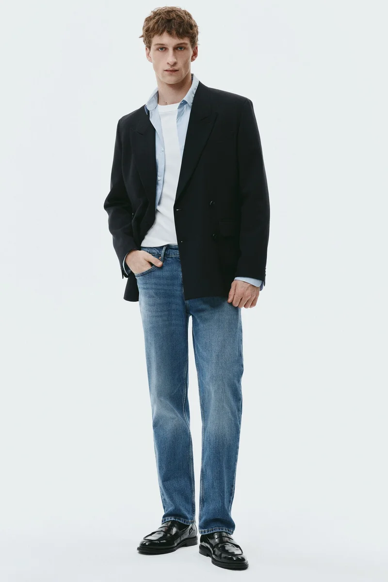 H&M Straight Regular Jeans