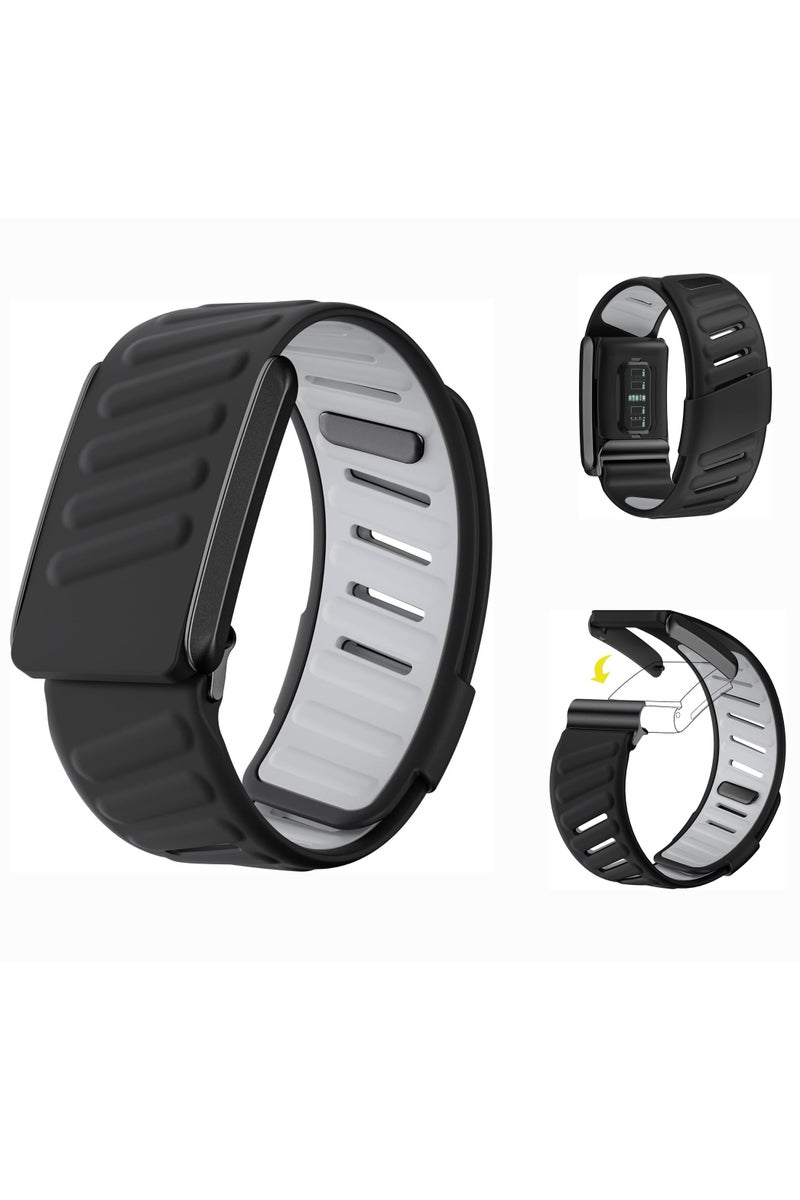 Whoop Band Silicone Wristband, Silicone Replacement Wristband, Compatible with WHOOP Strap 4.0 Strap, Ultra-Soft, Waterproof and Sweat-Resistant, Durable, Breathable, Adjustable Strap, Suitable for Men and Women - Image 1