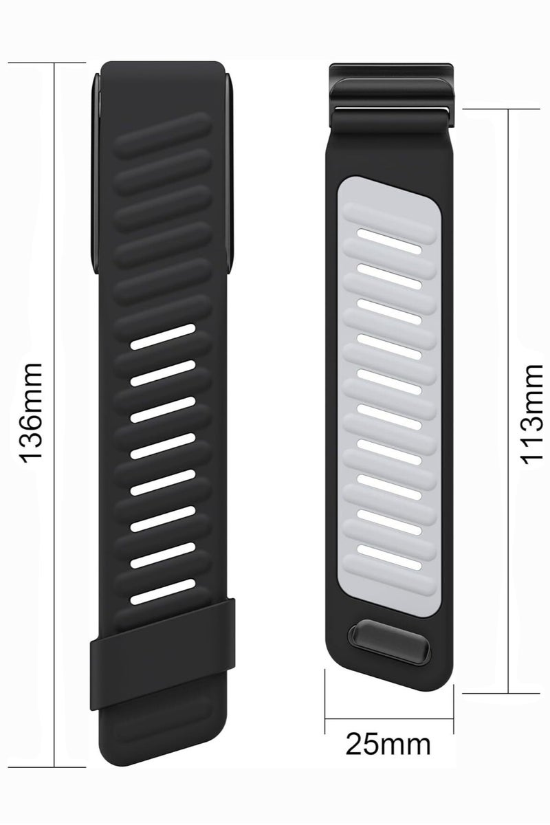 Whoop Band Silicone Wristband, Silicone Replacement Wristband, Compatible with WHOOP Strap 4.0 Strap, Ultra-Soft, Waterproof and Sweat-Resistant, Durable, Breathable, Adjustable Strap, Suitable for Men and Women - Image 4