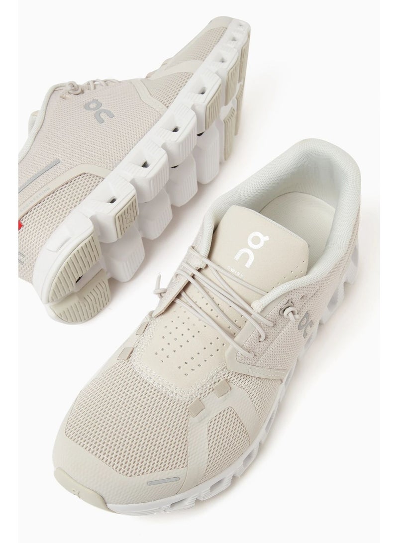 On Running Cloud 5 low-top women's Sneaker - Pearl/white - Image 2