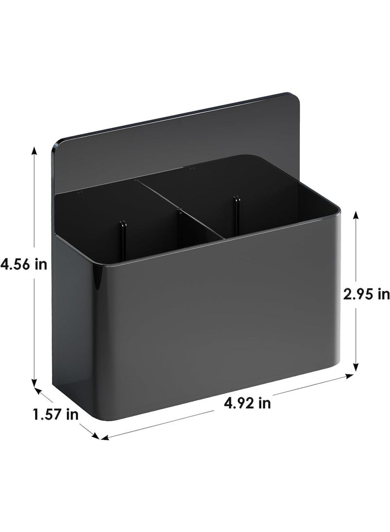 2 Pcs Dry Erase Marker Holder, Magnetic Pen Holder for Fridge, Large Capacity, Remote Control Holder for Wall Marker Holder, Whiteboard Accessories - Image 2