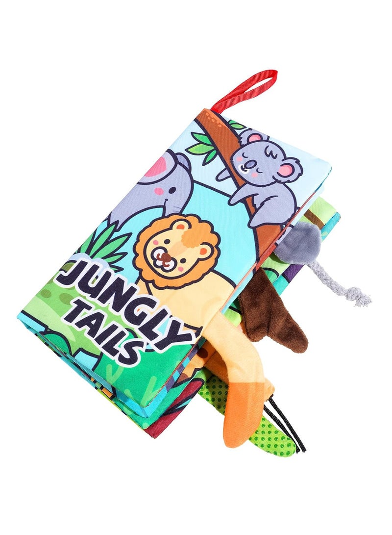 Baby Sensory Soft Cloth Books Toys for Babies 0-12 Months Infant Tummy Time Toy High Contrast Sensory Toys Touch Feel Book Babies Travel Toy Gifts for Boy Girl Baby Shower Birthday Gifts  - Image 3