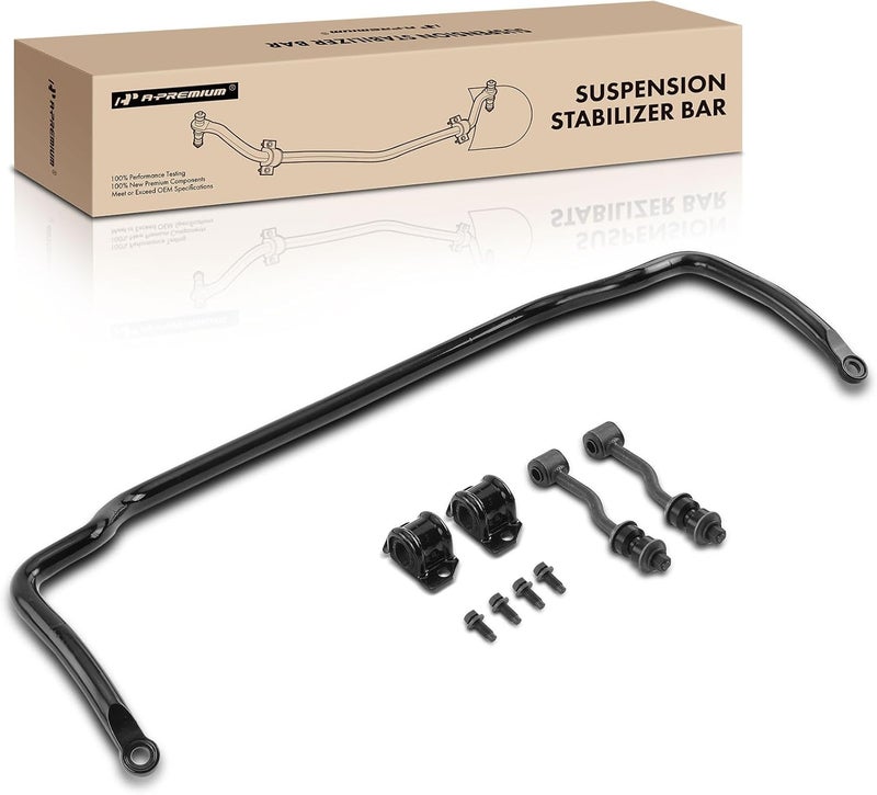 A-Premium 26mm Front Stabilizer Bar Link Kit with Sway Bar End Link & Bracket for Jeep Models - Image 1