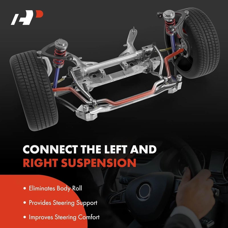 A-Premium 26mm Front Stabilizer Bar Link Kit with Sway Bar End Link & Bracket for Jeep Models - Image 5