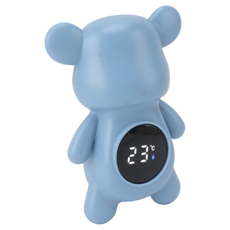 Baby Bath Thermometer Blue IPX7 Waterproof Touch Screen Quick Check Portable Digital Bath Thermometer - ABS Material Safe Water Thermometer for Baby Bath Time - Image 2