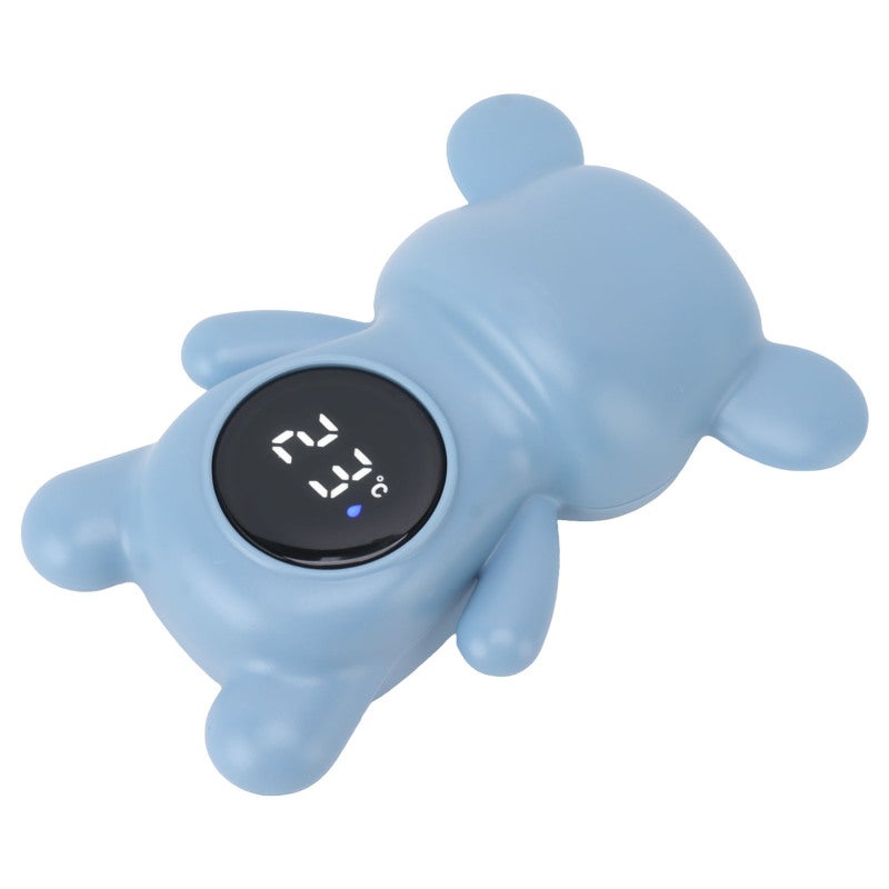 Baby Bath Thermometer Blue IPX7 Waterproof Touch Screen Quick Check Portable Digital Bath Thermometer - ABS Material Safe Water Thermometer for Baby Bath Time - Image 4