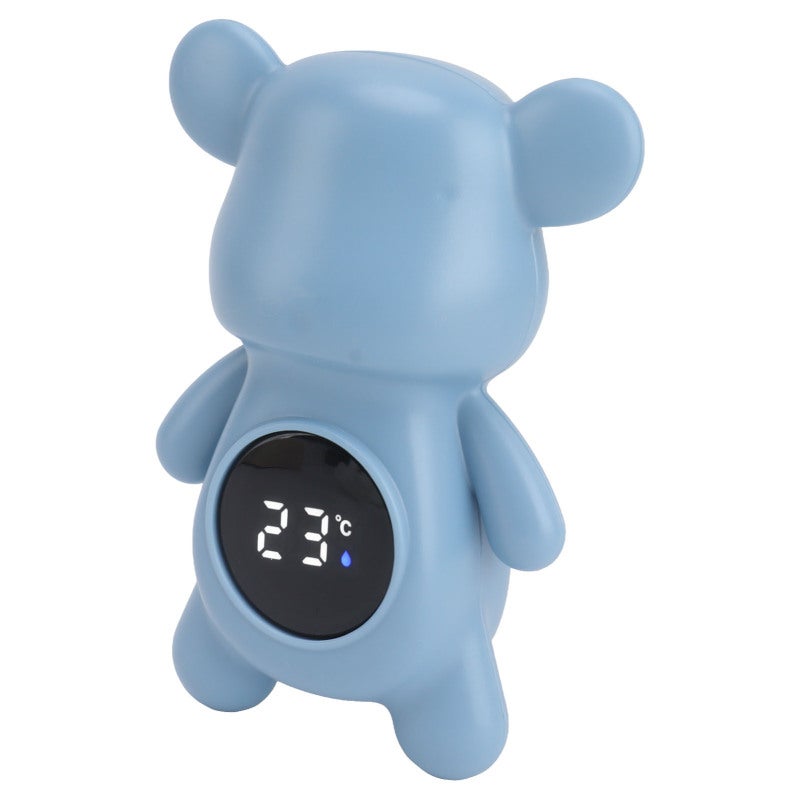 Baby Bath Thermometer Blue IPX7 Waterproof Touch Screen Quick Check Portable Digital Bath Thermometer - ABS Material Safe Water Thermometer for Baby Bath Time - Image 3