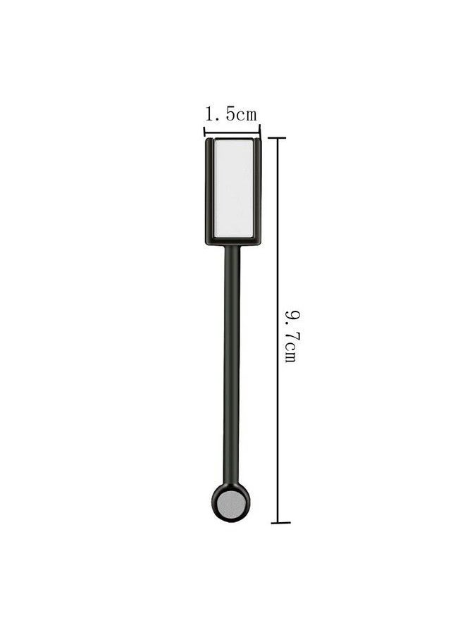lasenersm - 2 Pieces Doublehead Magnet Stick Magic Magnet Stick For 3D Magnetic Cat Eye Gel Magic Nail Art Manicure Tool Black - Image 1