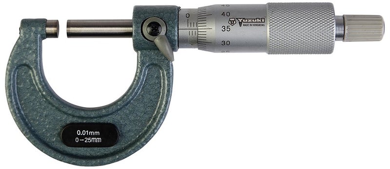 Yuzuki 0-25mm Outside Micrometer – Precision and Affordability for Accurate Measurements" - Image 1