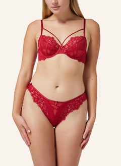 hunkemoller Lace High Leg Brief  - Image 1