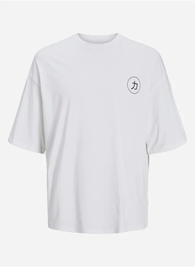 JACK & JONES Jack & Jones Graphic Print Crew Neck T-Shirt