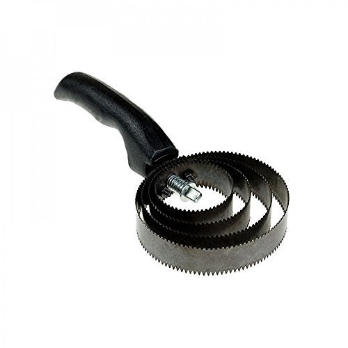 HORZE Reversible Stainless Steel Curry Comb Shedding Brush with Soft Grip Handle for Horses, Dogs, Cats - Black - One Size - Image 2