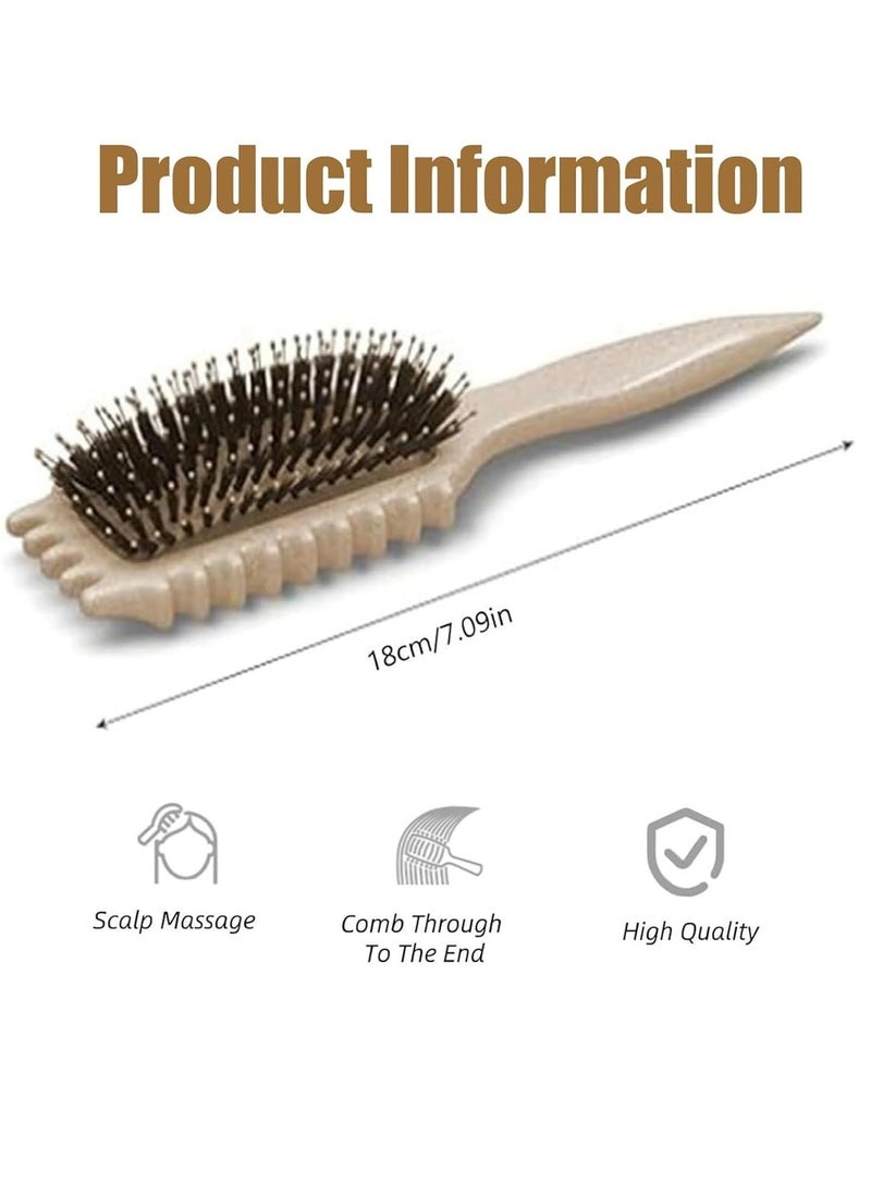 Generic - 2024 Newest Bounce Curl Brush,Bounce Curl Defining Brush,Curl Defining Brush,Hair Brush Styling Brush,Shaping and Defining Curls for Women Girls (Color : Green) - Image 1