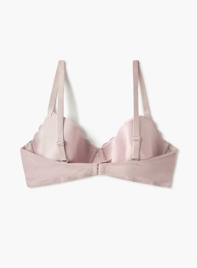 Splash FAV Lace Detail Balconette Bra - Image 3