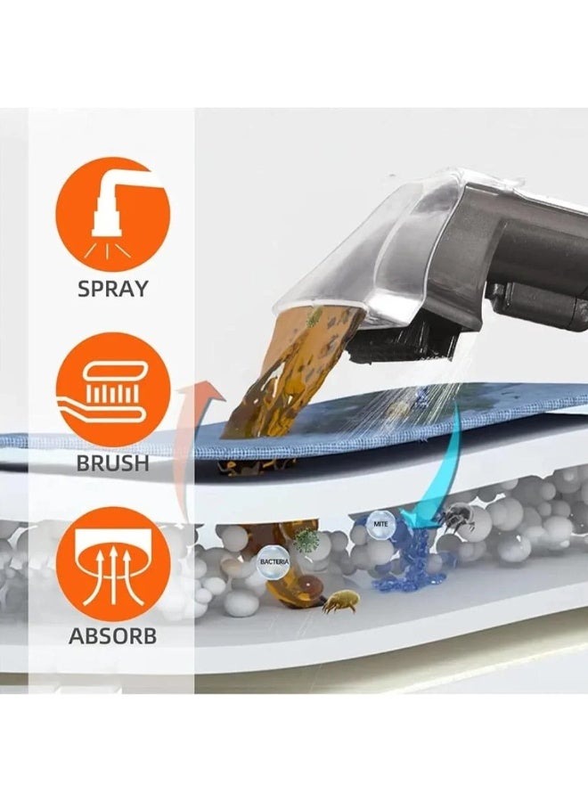 دينكس مكنسة كهربائية لتنظيف و غسيل السجاد و الأريكة من دينكس، جهاز تنظيف البقع للسجاد والاريكة والسلالم  والسيارة، 450 واط، 70 ديسيبل، محمول وصغير الحجم - Image 5