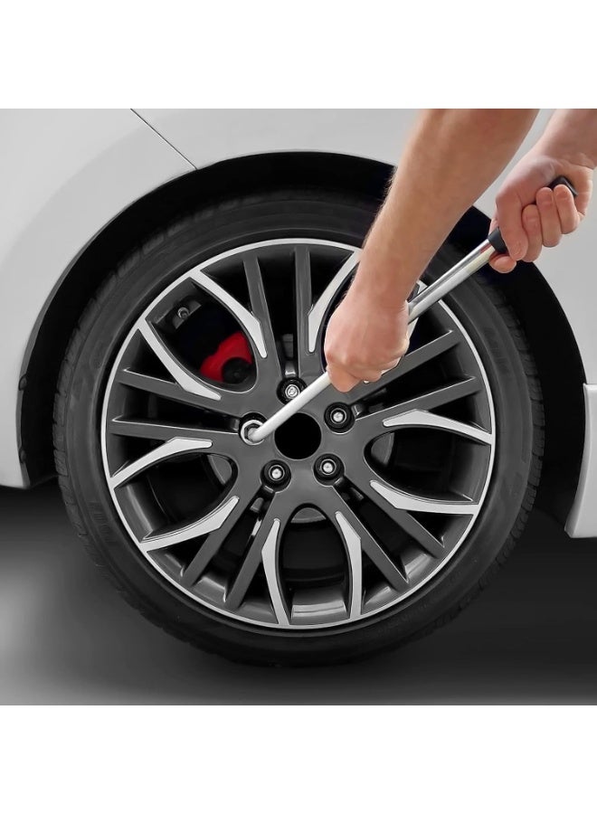 Universal Car Wheel Wrench – Multi-Use 2-Bit Socket Tool (17-19-21-22) for Fast Tire Change & Daily Auto Repair - Image 4