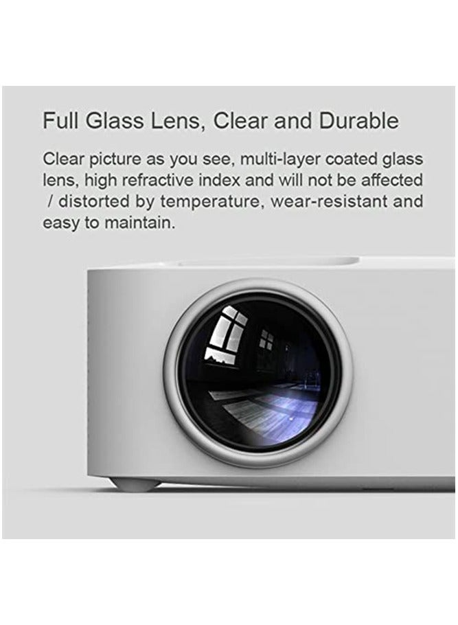 وانبو X1 Max Projector 4K Android 9 1080P Mini LED Portable Projector Keystone Correction Same Screen For Home N70389924LEB white - Image 2