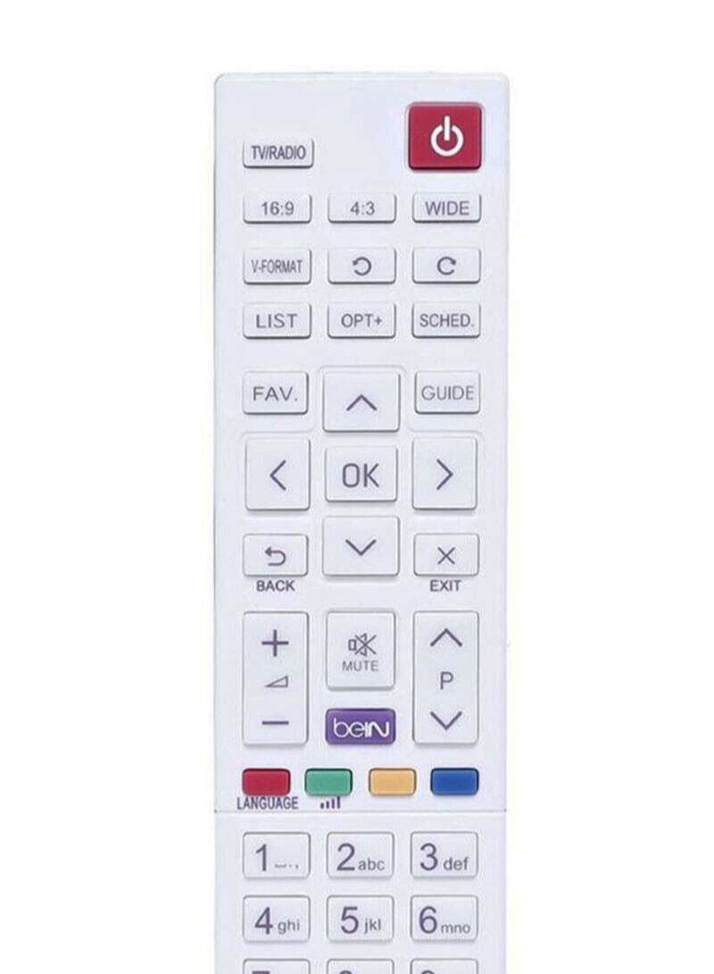 Bein Sport Receiver TV Remote Control White - Image 2