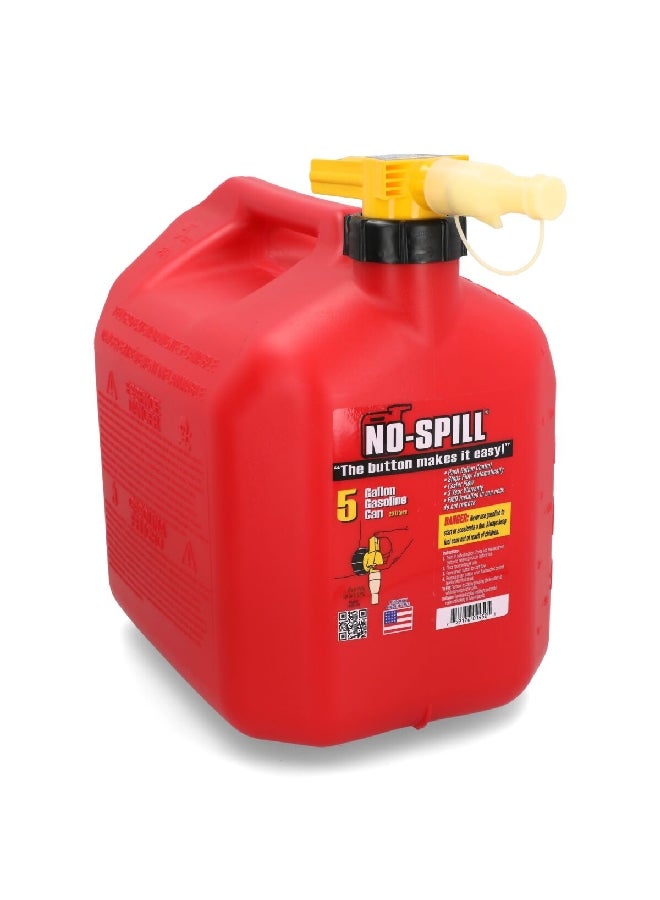 Portable and Durable EPA Compliant Gas Can with Stainless Steel Mesh Screen Red 5 Gal 1450 - Image 2