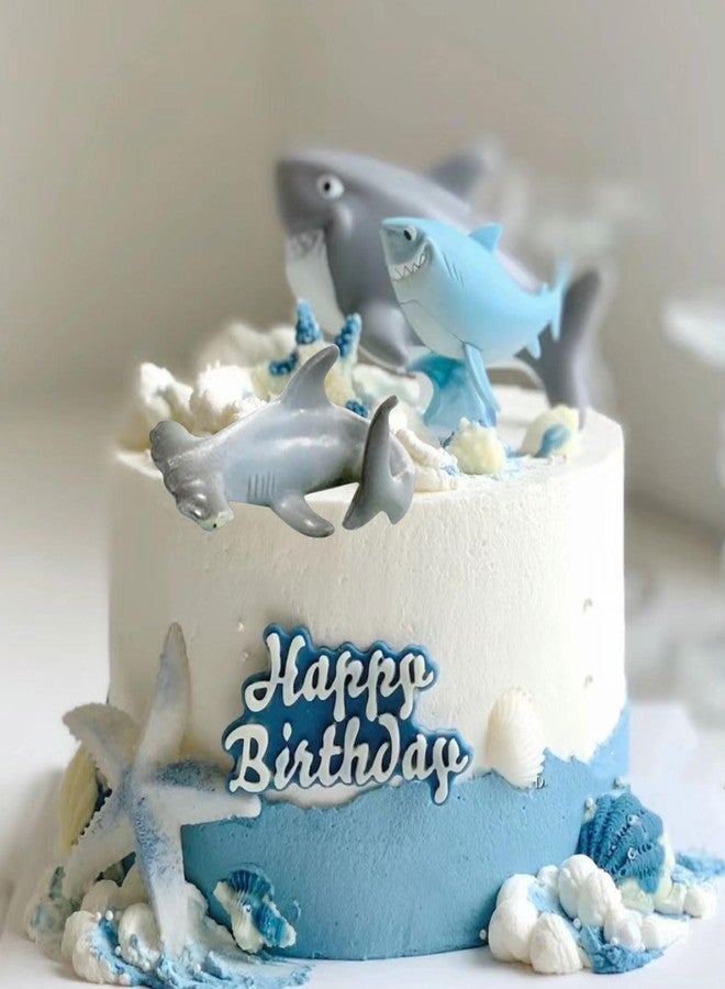 YIHUOMOLDS Sea Animal Sharks Silicone Mold Sharks Fondant Molds Marine Animal Theme Chocolate Mold For Sugar Cake Decorating Cupcake Topper Gum Paste Candy Polymer Clay - Image 3