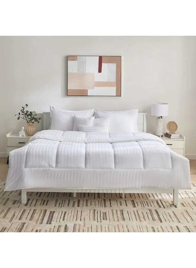 Home Box Hamilton 9-Piece BIAB Cotton Super King Comforter Set 240 x 240 cm