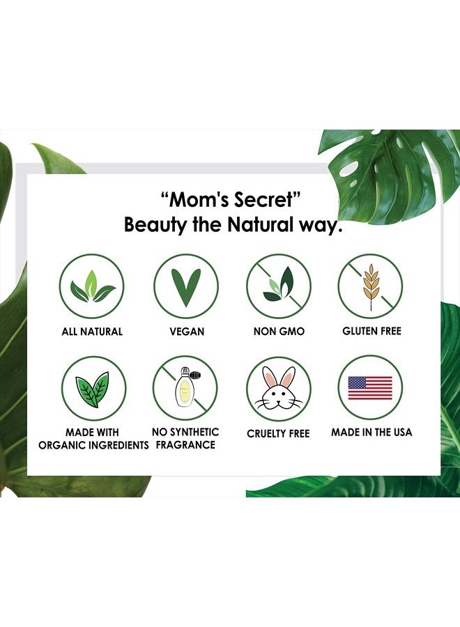 Mom's Secret 100% Natural Blush, Organic, Vegan, Gluten Free, Natural Pressed Blush, Cruelty Free, Made in the USA, 0.18 oz (Dusty Rose) - Image 5