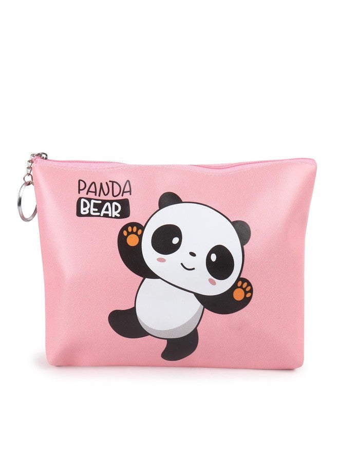 FANGSU | Pencil Pouch for Kids, Pencil Box for Kids, School Supply Organizer for Students, Stationery Box Pouch(Panda Bear) - Image 1