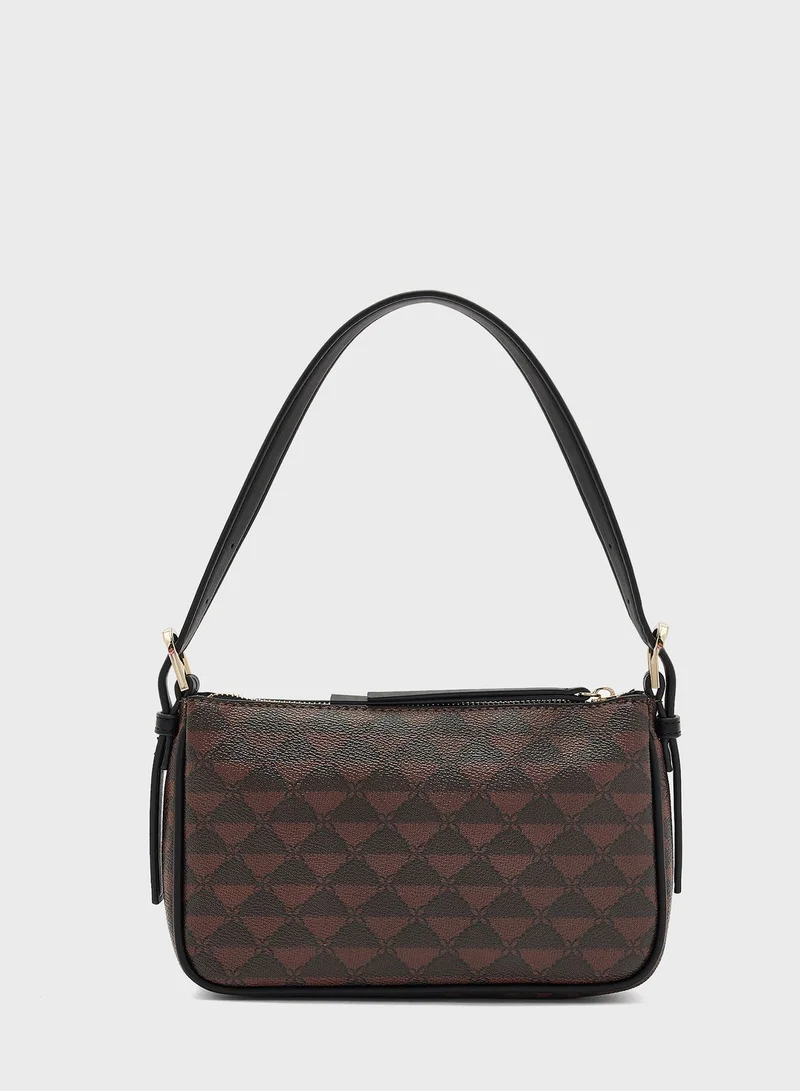 NINE WEST Top Handle Zip Over Satchel