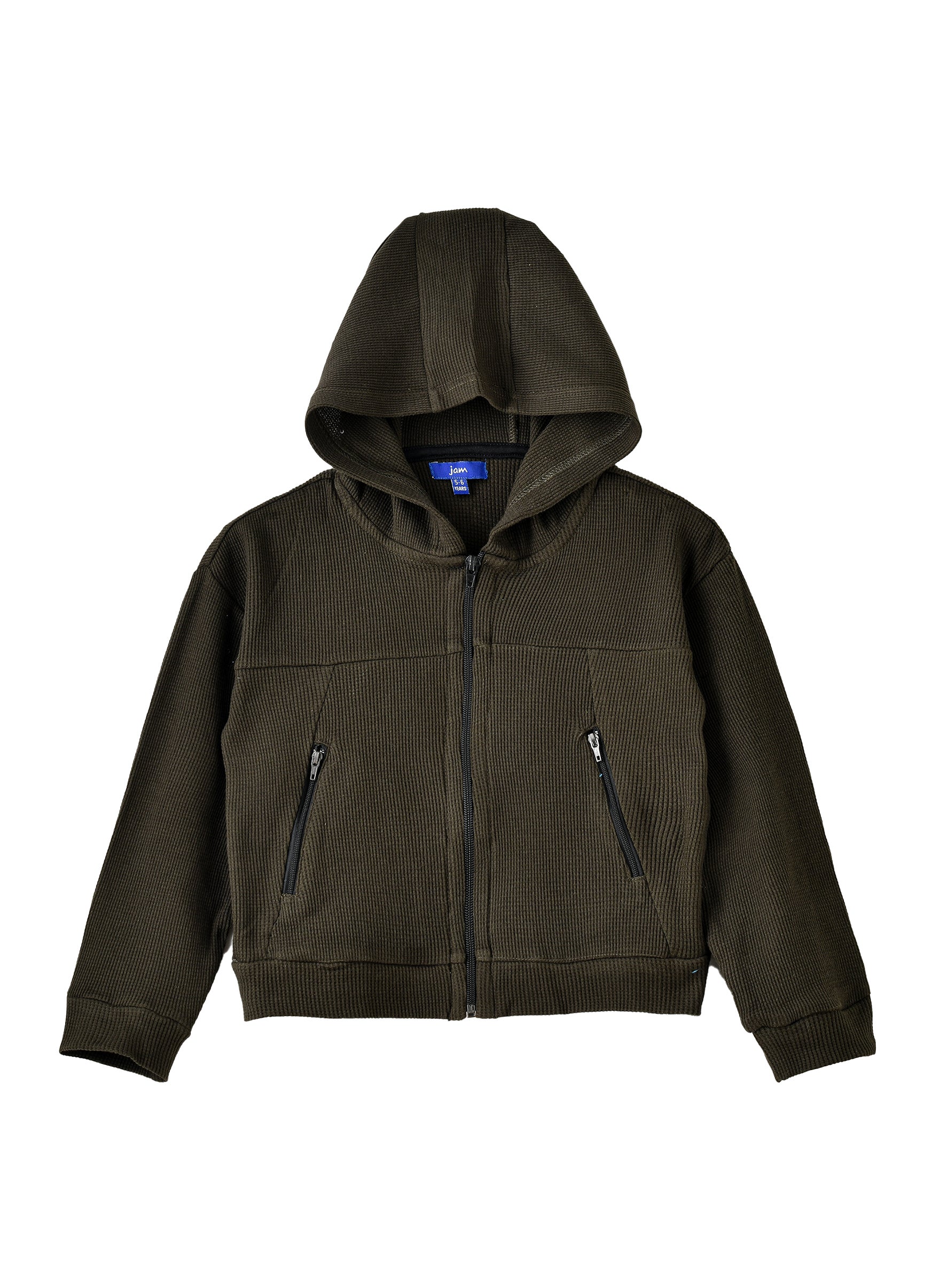 Boys Waffle Texture Zip-Up Hoodie Jacket - https://f.nooncdn.com/p/pzsku/Z9C1E51EC189DBA38747CZ/45/_/1731062832/54c6f3b8-6b5d-4deb-a62d-076057fc6b36.jpg?format=jpg&width=original