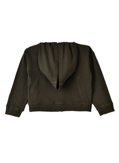 JAM Boys Waffle Texture Zip-Up Hoodie Jacket  - Image 2