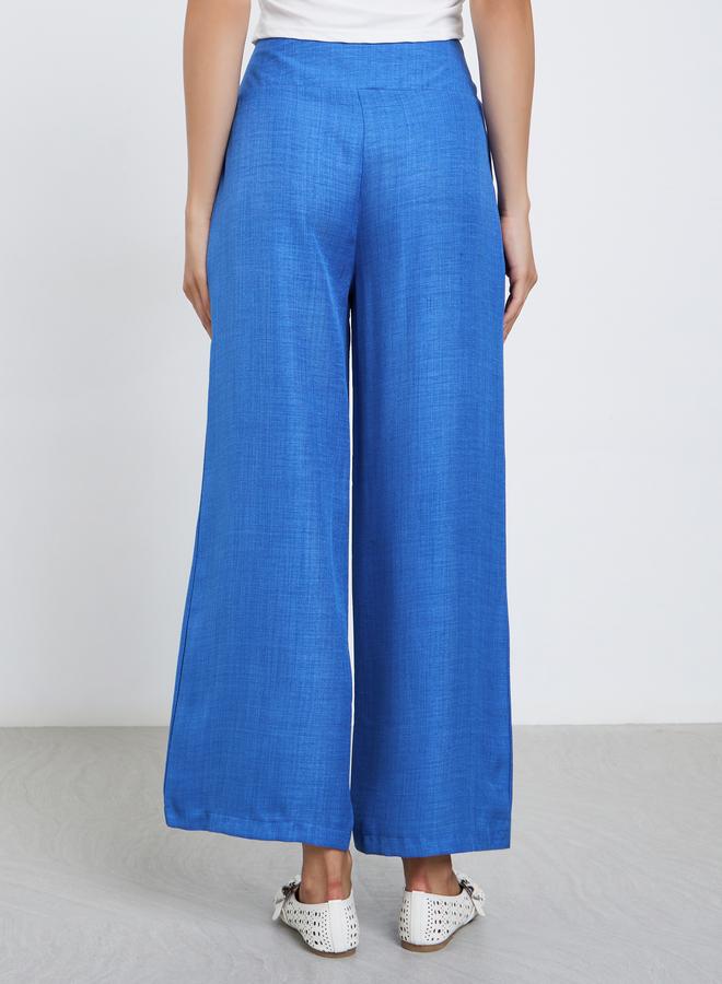 Take Two Bow Tie Waist Wide Leg Pants - Image 4
