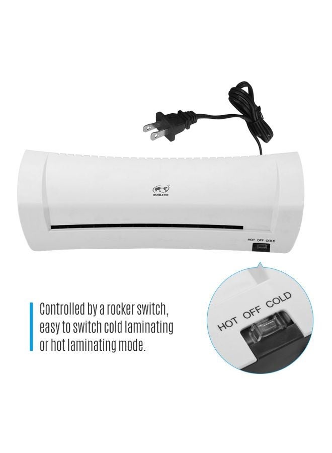 NIBEMINENT SL200 Laminator Machine White - Image 5