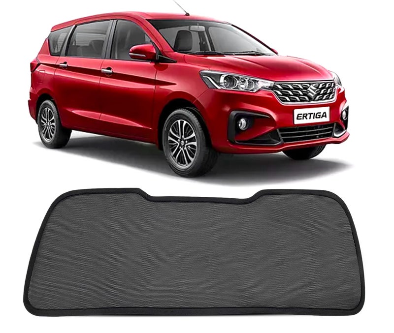 Autofact Dicky Curtain for Maruti Ertiga 2019-2025 | Custom Fit Rear Windshield Sunshade | UV & Heat Protection | Foldable Mesh | Privacy & Cooling Car Accessory - Image 1