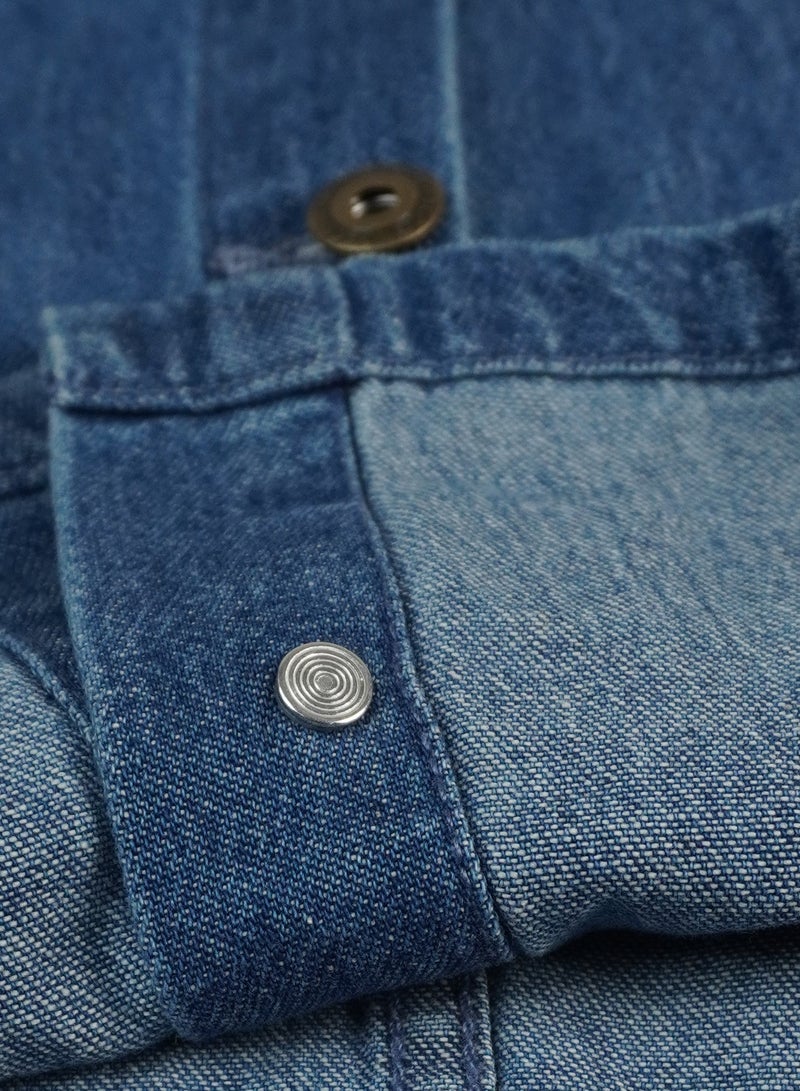 Y&CO Denim Short Skirt - Image 4