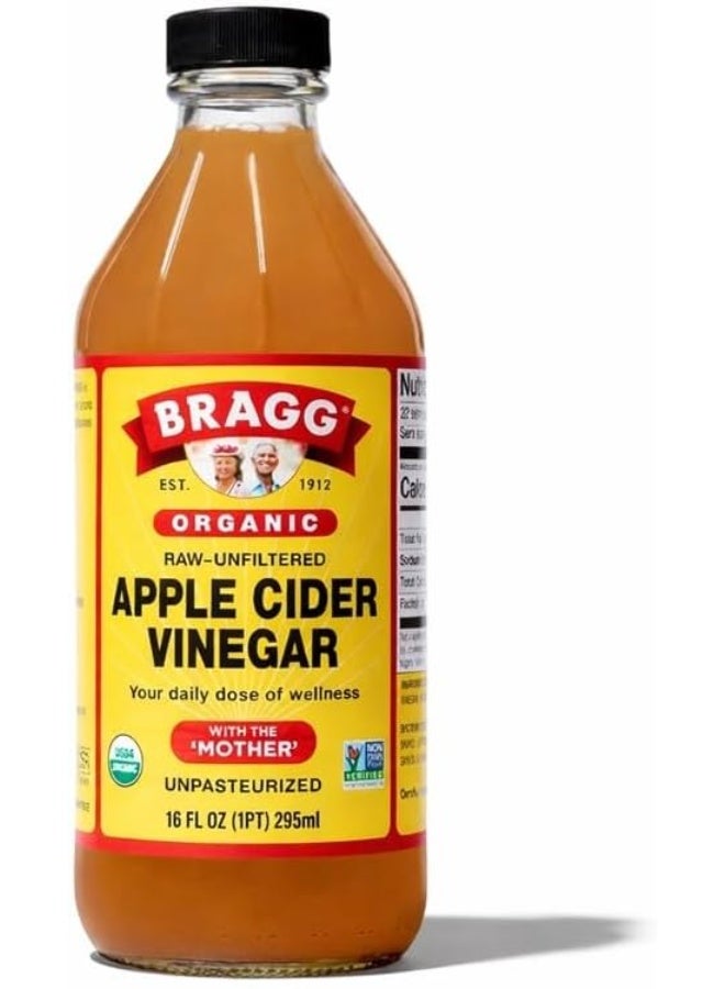 Bragg Organic Apple Cider Vinegar with the mother - unfiltered, 295ml