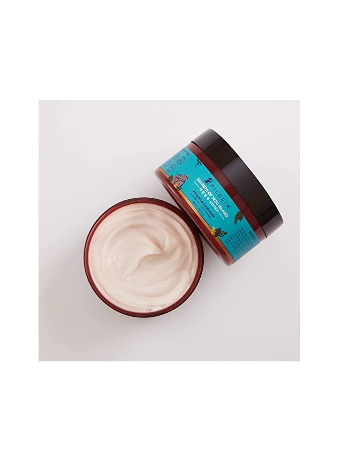 PILGRIM PILGRIM Korean Argan Oil Hair Mask for dry And frizzy hair with White Lotus and Camellia 200 ML  - Image 2