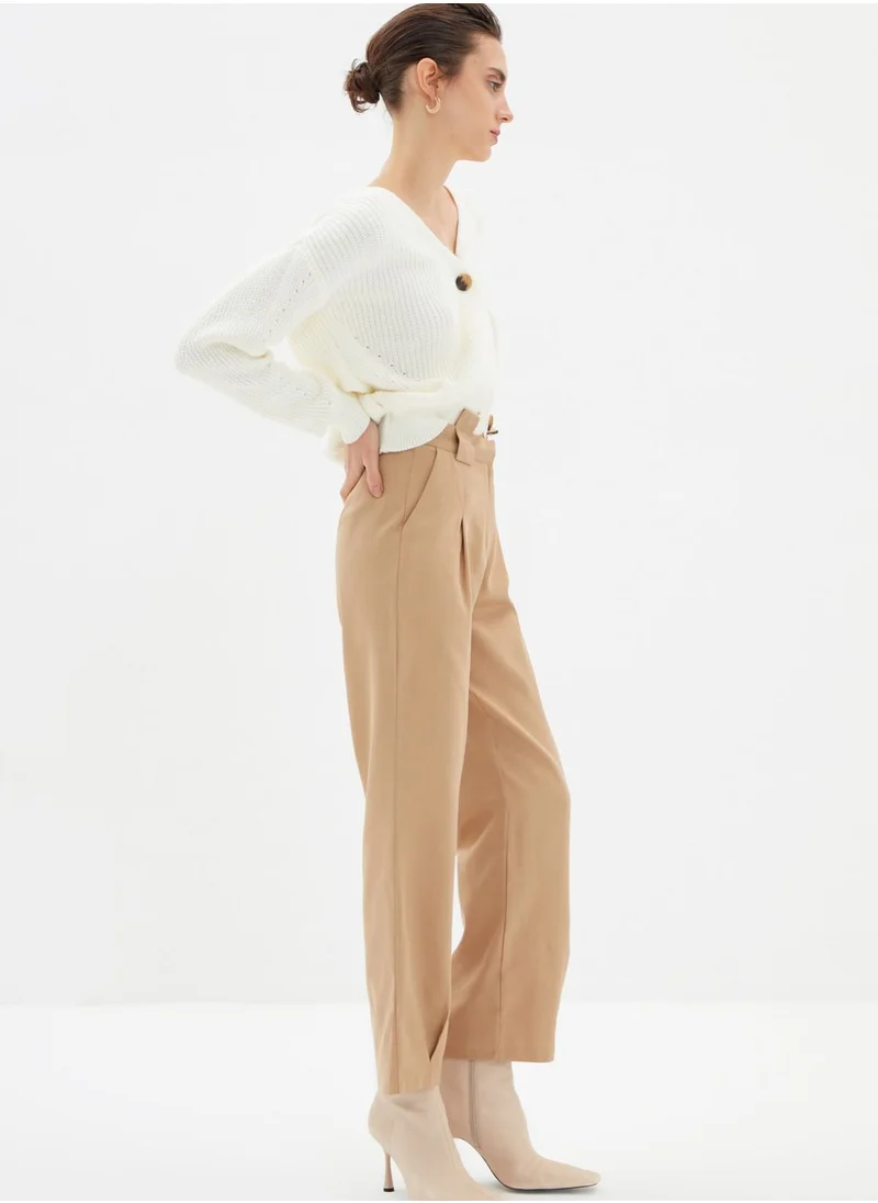 ترينديول Wide Leg Knitted Pants