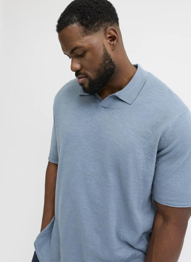 JACK & JONES  Plus Size Essential Polo for Men | Best Price UAE