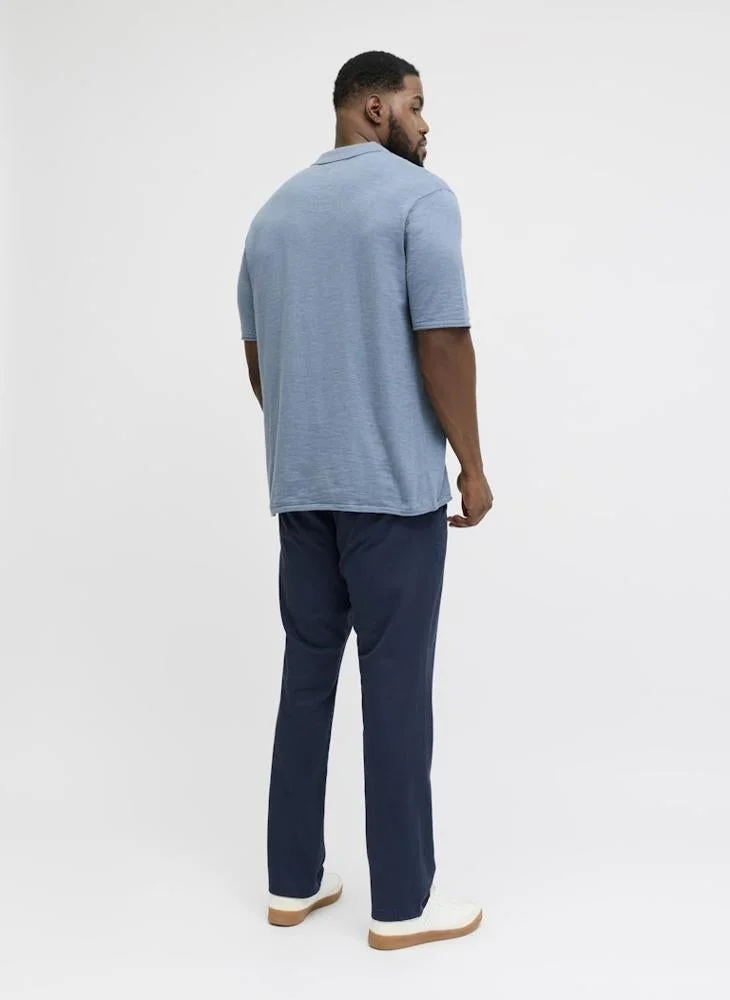 جاك اند جونز مقاس كبير بولو أساسي